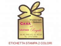 Etichette adesive per articoli da regalo e casalinghi (mm 42X30)  (cod.1L )